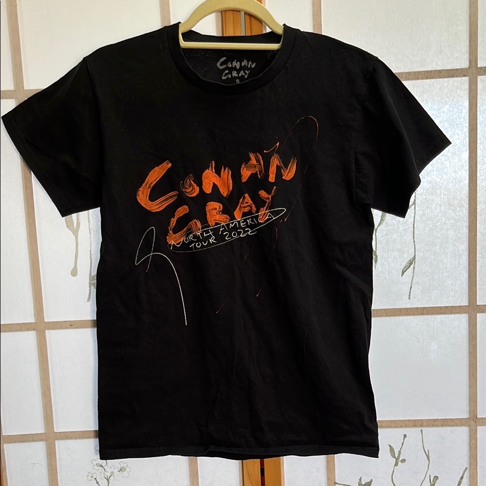 Black Graphic T-Shirt, Conan Gray North America Tour 2022